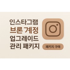 브론 계정 업그레이드 관리 패키지